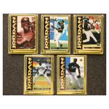Michael Jordan 1995 Baseball Upper Deck embossed m