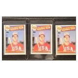 Mark McGwire Rookie Cards, 3 of his iconic Team US