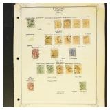 Finland Stamps 1880s-1930s Varieties Used collecti