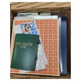 US Stamps Mint collection in 2 albums, loose singl