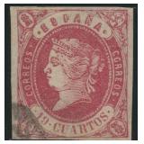 Spain Stamps #58 Used CV $225