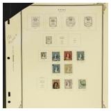 Natal Stamps 1850s-1900s used collection on pages