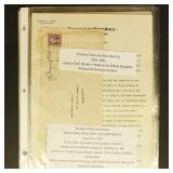 Documents & Ephemera 5 Letters from the New Deal E