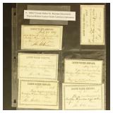 Documents & Ephemera 6 Easton Water Co Documents,