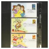 US Stamps 12 Melissa (Mem) Fox Hand Painted First