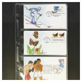 US Stamps 12 Melissa (Mem) Fox Hand Painted First