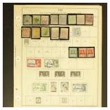 Fiji Stamps Used and Mint Hinged collection includ