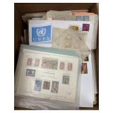 United Nations Stamps Souvenir Cards and Stamps (M