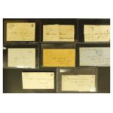 Virginia US Stampless Covers & Folded Letters grou