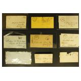 Virginia US Stampless Covers & Folded Letters grou