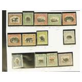 North Borneo Stamps #136-142, 144-145, 147 CV $322