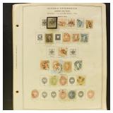 Austria Stamps 1850s-1940s on Minkus Album Pages,
