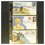 US Stamps 12 Melissa (Mem) Fox Hand Painted First