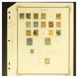 Rhodesia Stamps 1890s-1910s Used Collection on Pag