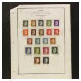 Germany Stamps WWII Occupation Issues on Pages, mi
