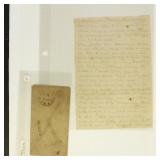 Civil War Soldier's Letter from 22nd VA Battalion,