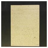 Civil War Soldier's Letter Sent from Camp Near Ric