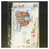 US Stamps 12 Melissa (Mem) Fox Hand Painted First