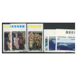 French Polynesia Imperf Stamps #362-364, 367-369 M