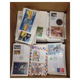 US & Worldwide Colorano Silk First Day Covers with