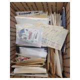 Worldwide Stamps in dealer cards, glassines & enve