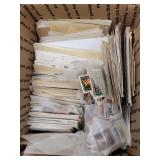 Worldwide Stamps in dealer cards, glassines & enve