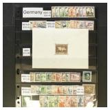 Germany Stamps Mint LH Collection of complete Back
