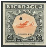 Nicaragua Stamp Imperf Proof Mint NH, originally s