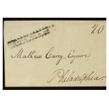 Richmond, VA Straightline Cancel on Cover to Phila