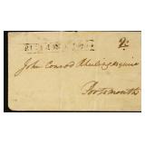 Richmond, VA Straightline Cancel on Cover to Ports