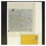 Civil War Soldier's Letter Sent from Richmond on O