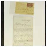 Civil War Soldier's Letter Sent from Seabrook's Ho