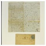 Civil War Soldier's Letter Sent from New Kent Coun