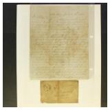 Civil War Soldier's Letter Sent from Old Camp near