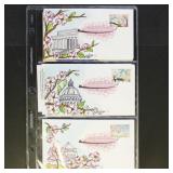 US Stamps 12 Melissa (Mem) Fox Hand Painted First