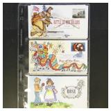 US Stamps 12 Melissa (Mem) Fox Hand Painted First