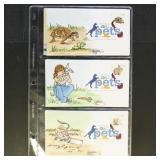 US Stamps 12 Melissa (Mem) Fox Hand Painted First