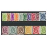 Germany Stamps #670-685 Mint LH Posthorns CV $580