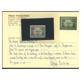 Central American Steamship Co Stamp with Holcombe