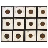 US Coins 30 Indian Head Cents