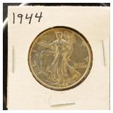 US Coins 1944 Walking Liberty Half Dollar