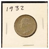 US Coins 1932 & 1932-S Washington Quarters