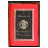 US Coins 1971-S & 1972-S Silver Eisenhower Dollars