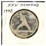 US Coins 1992 Olympiad Baseball Modern Silver Comm