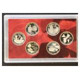 US Coins 2009 Proof Set - Quarters (6 coins) SILVE