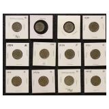 US Coins 30 Buffalo Nickels