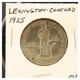 US Coins 1925 Lexington-Concord Commemorative Half