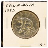 US Coins 1925-S California Commemorative Half Doll