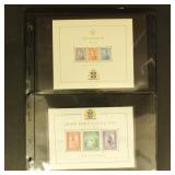 Iceland Stamps Mint NH Souvenir Sheets collection