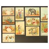 Trade Cards Lot of 31 Different